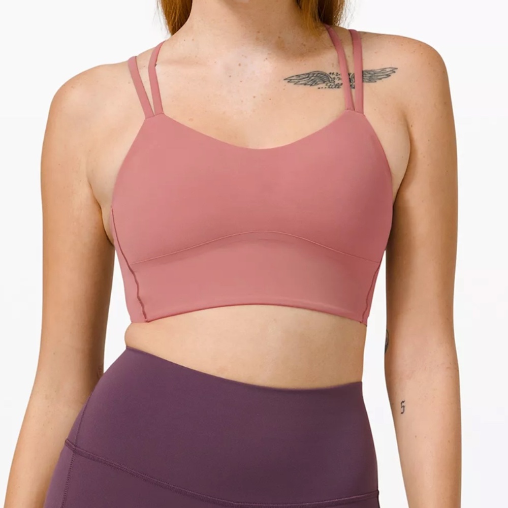 Lululemon like a cloud long line bra